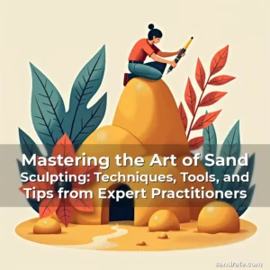 Artistic representation for Mastering the Art of Sand Sculpting: Techniques, Tools, and Tips from Expert Practitioners
