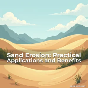 Artistic representation for Sand Erosion: Practical Applications and Benefits