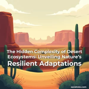 Artistic representation for The Hidden Complexity of Desert Ecosystems: Unveiling Nature’s Resilient Adaptations