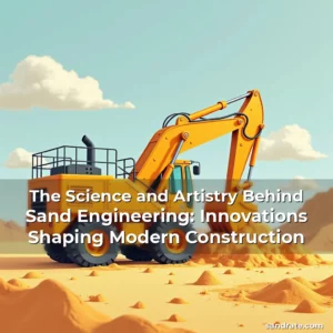 Artistic representation for The Science and Artistry Behind Sand Engineering: Innovations Shaping Modern Construction