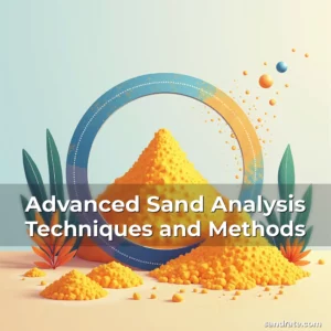 Artistic representation for Advanced Sand Analysis Techniques and Methods