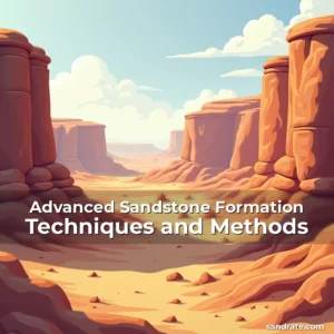 Artistic representation for Advanced Sandstone Formation Techniques and Methods